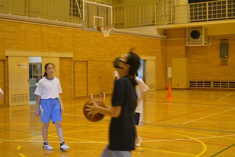 写真:女子バスケットボール部9