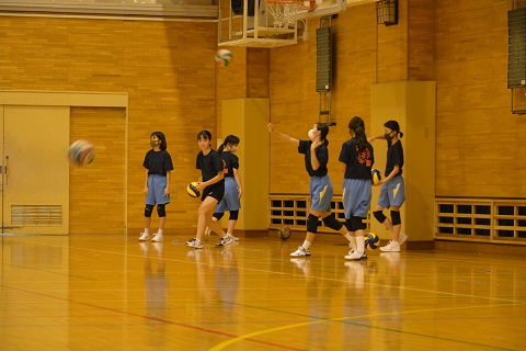 写真:女子バレーボール部2