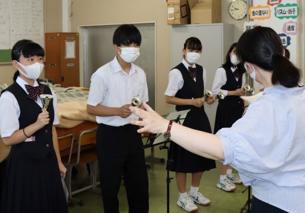 写真:高等学校授業体験4