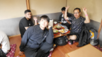 修学旅行　昼ごはん