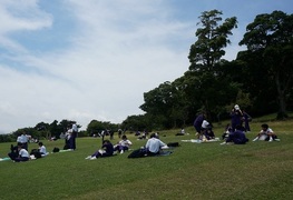 恐竜公園昼食