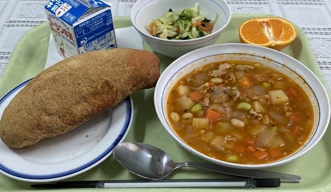 写真:1月19日の給食