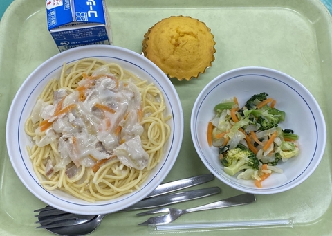 写真:10月29日の給食