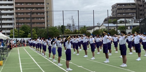 写真:運動会　ラジオ体操2