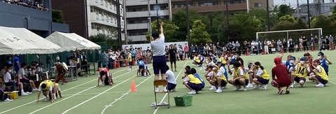 写真:運動会　リレー3