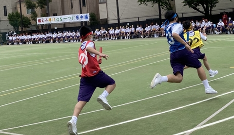 写真:運動会　リレー4