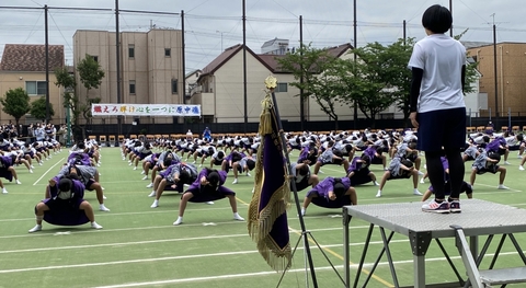 写真:運動会　原中ソーラン1