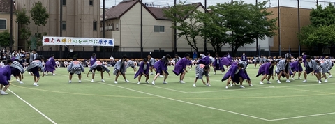 写真:運動会　原中ソーラン3