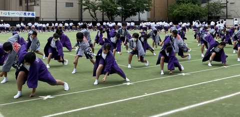 写真:運動会　原中ソーラン2