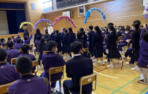 写真:新入生歓迎会