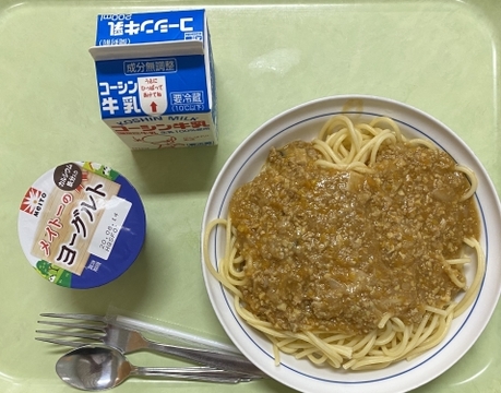 写真:7月29日の給食