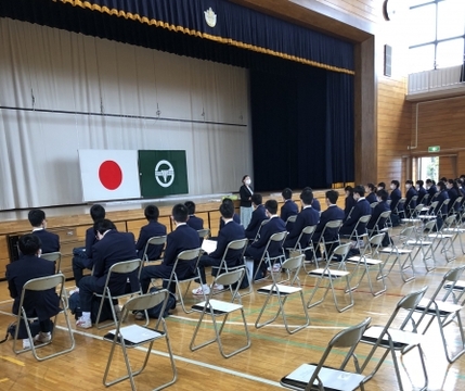 写真:3年生連絡日の様子1