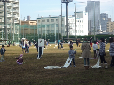 写真:たこあげ大会2