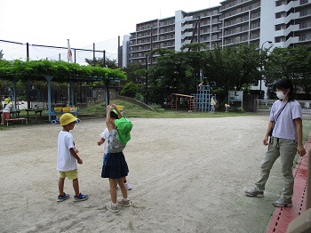 写真:＜年長組＞運動会の取り組み5