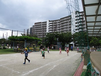 写真:＜年少組＞運動会の取り組み3