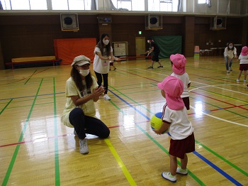 写真:夏季保育1　3