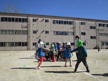 写真:年長組　保育参観3