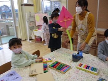 写真:お正月遊びの会2