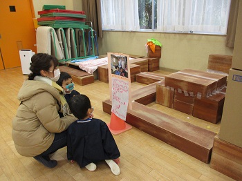 写真:年長組　汐入の街作り15