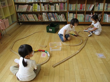 写真:年少組　1学期学級懇談会資料1