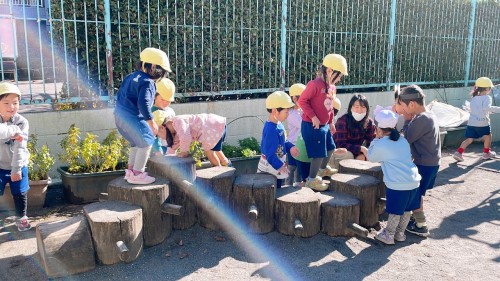 写真:2学期終業式(全園児)3