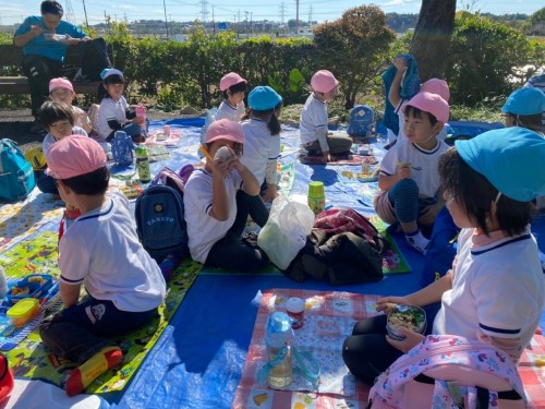 写真:芋ほり遠足(年中組・年長組)8