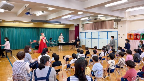 写真:ふれあいコンサート(全園児)2