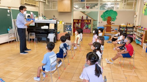 写真:2学期が始まりました(全園児)3