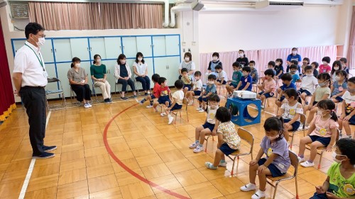 写真:1学期楽しかったね！(全園児)1