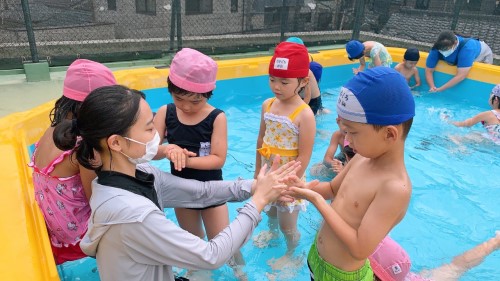 写真:久しぶりのプール(全園児)11