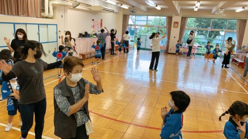 写真:花の木子どもまつり3(年長組)11