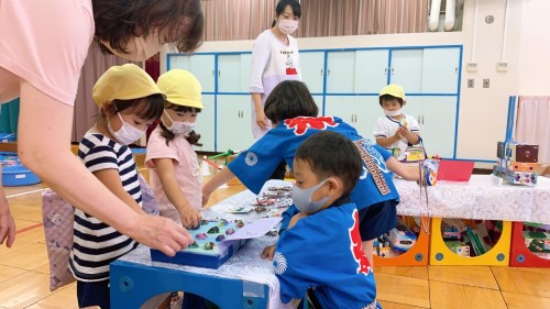 写真:花の木子どもまつり(年少組・年中組)3