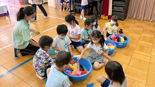 写真:花の木子どもまつりに向けて3(年長組)3