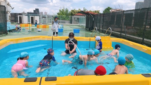 写真:プール開き(全園児)10