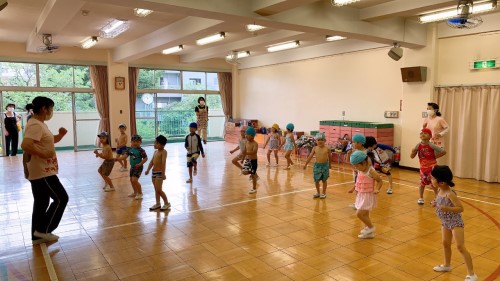 写真:プール開きに向けて(全園児)4