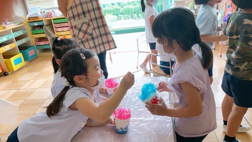 写真:花の木子どもまつりに向けて2(年長組)8