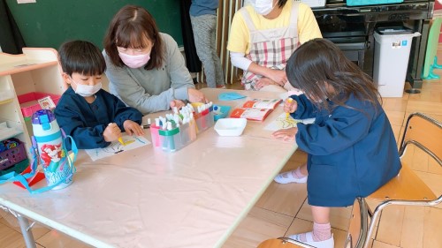 写真:初めての幼稚園生活(年少組)6