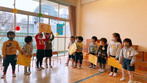 写真:お別れ会(全園児)8