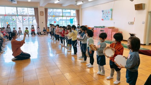 写真:お別れ会(全園児)9