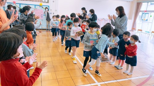 写真:お別れ会(全園児)18