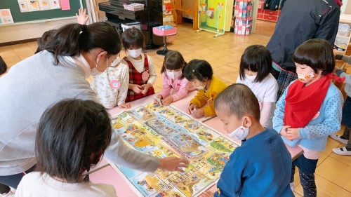 写真:3学期が始まりました(全園児)4