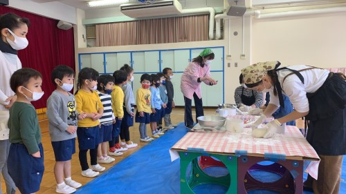 写真:もちつき会(全園児)12