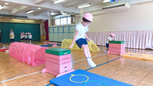 写真:明日は運動会(年中組)3