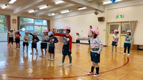 写真:明日は運動会(年中組)8