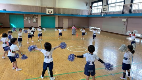 写真:明日は運動会(年中組)12