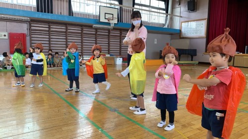 写真:明日は運動会(年少組)5