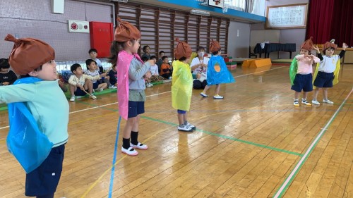 写真:明日は運動会(年少組)7