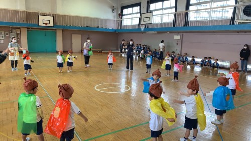 写真:明日は運動会(年少組)8