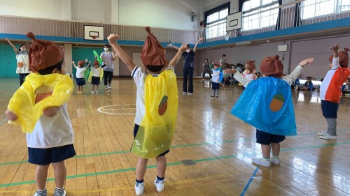 写真:明日は運動会(年少組)9