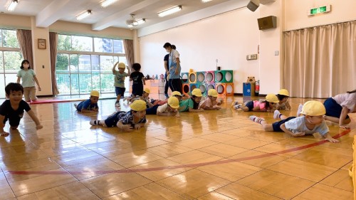 写真:わくわくタイム(全園児)1